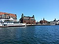 The Central Post Office Building lies at the Inner Harbour, Inre Hamnen, and next to the Malmö Central Station.