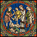 * Nomination Single window of the cathedral of Chartres, Chrome lithography of the stained glass window: The life of Jesus, 1867 - Detail, original size --Hubertl 22:18, 12 March 2016 (UTC) * Promotion Good quality. --Ralf Roletschek 22:22, 12 March 2016 (UTC)