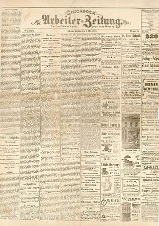 <i>Arbeiter-Zeitung</i> (Chicago) German-language newspaper