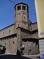 Italiano: La chiesa di San Pietro ad Acqui Terme, particolare del campanile