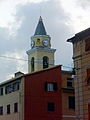 Italiano: Il campanile della chiesa di Santa Maria Assunta a Nervi