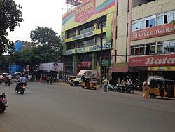 Chikkadpally hlavní silnice