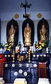 Amitabha (center) with Avalokiteshvara (left on picture) and Mahasthamaprapta (right)