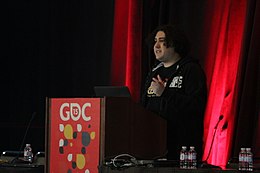 Jonas Collaros, one of the programmers of Clash of Clans, speaks about the game's design at the 2015 GDC. Clash of Clans- Designing Games That People Will Play For Years (16119522833).jpg