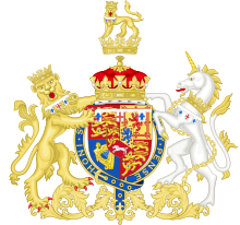 Lambang Edward Augustus, Duke of Kent dan Strathearn.svg