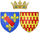 Escudo de armas de Claire Clémence de Maillé como Princesa de Condé.png