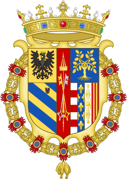 Coat of arms of Francesco Maria II Della Rovere.svg