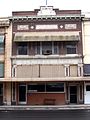 The V. T. McCroskey Building at 116 N Main Street in COlfax, WA. It was built by McCroskey, a doctor, to house his medical practice and pharmacy, the Elk Drug Store. The building currently houses a dentist's office.