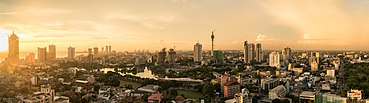 Colombo sunset skyline Jul 2016.jpg
