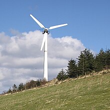 The site's wind turbine Community turbine - geograph.org.uk - 1234697.jpg