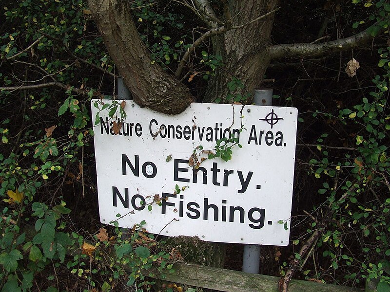 File:Conservation Sign - geograph.org.uk - 3720766.jpg