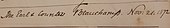 signature de Frederick Lygon (6e comte Beauchamp)