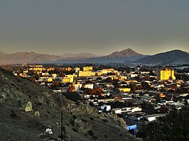 Uitzicht op Copiapó