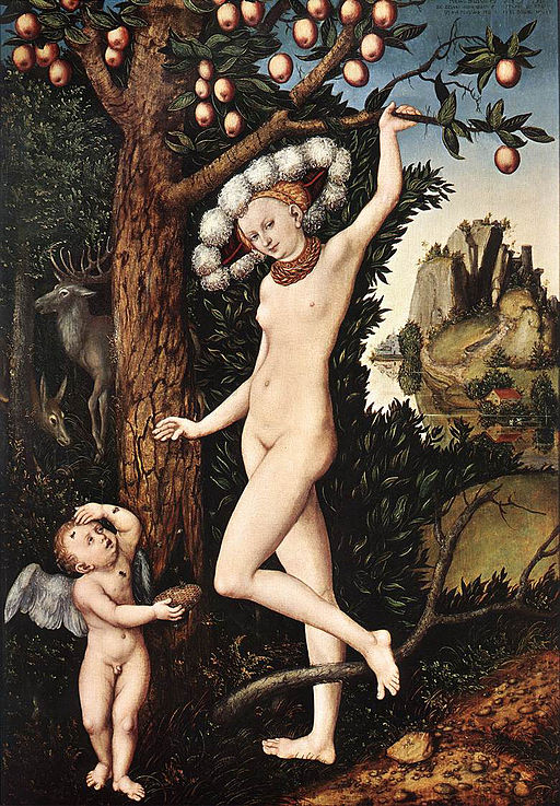 Cranach, Cupid Complaining to Venus