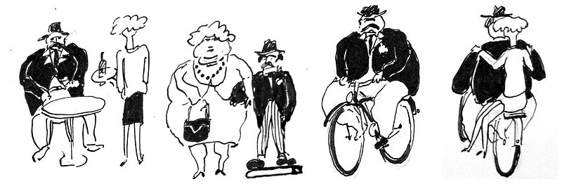 File:Croquis- petits personnages humoristiques (4454406311).jpg