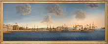 Crowninshield's Wharf. This painting by George Ropes Jr. is in the Peabody Essex Museum in Salem, Massachusetts. Crowninshield's Wharf.jpg