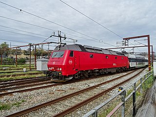 DSB ME 1536 at Copenhagen Central station.