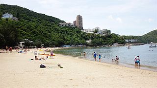 Deep Water Bay Beach Beach in Hong Kong Island, Hong Kong