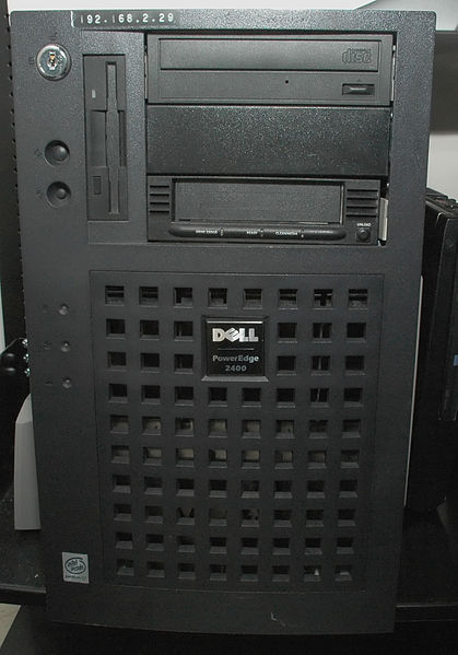 File:Dell PowerEdge 2400 Front.jpg