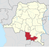 République démocratique du Congo (26 provinces Les) - Lualaba.svg