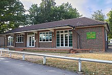 Derby Lodge at the National Shooting Centre. HQ of the Council for Cadet Rifle Shooting (CCRS) and (formerly) TARA Derby Lodge, National Shooting Centre.jpg