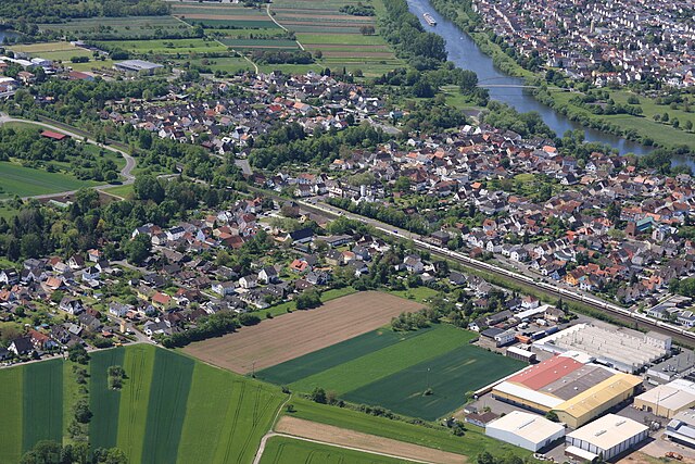 Luftbild von Dettingen