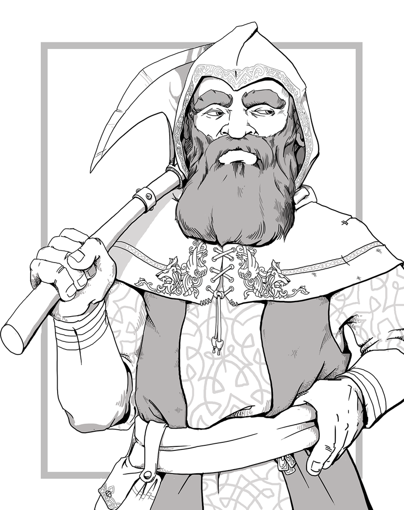 The Dwarf Race for Dungeons & Dragons (D&D) Fifth Edition (5e