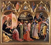 Лоренцо Монако Поклонение на мудреците 115 × 177 см