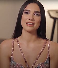 Two-time winner Dua Lipa Dua Lipa 2021.jpg