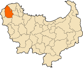 Localização de Ouled Attia