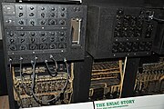 ENIAC computer on display at Fort Sill Museum, Lawton, Oklamoma, US