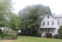 The L.J Smith Farmhouse, now the headquarters for the East Brunswick Historical Society