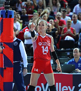 Eda Erdem Turkish volleyball player