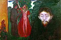 Edvard Munch: Eifersucht, 1895, 67 × 100,5 cm, Kunstmuseum Bergen