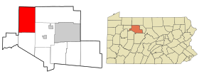 Posizione di Highland Township