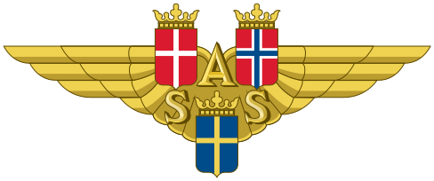 File:Emblem of the Scandinavian Airlines System.svg