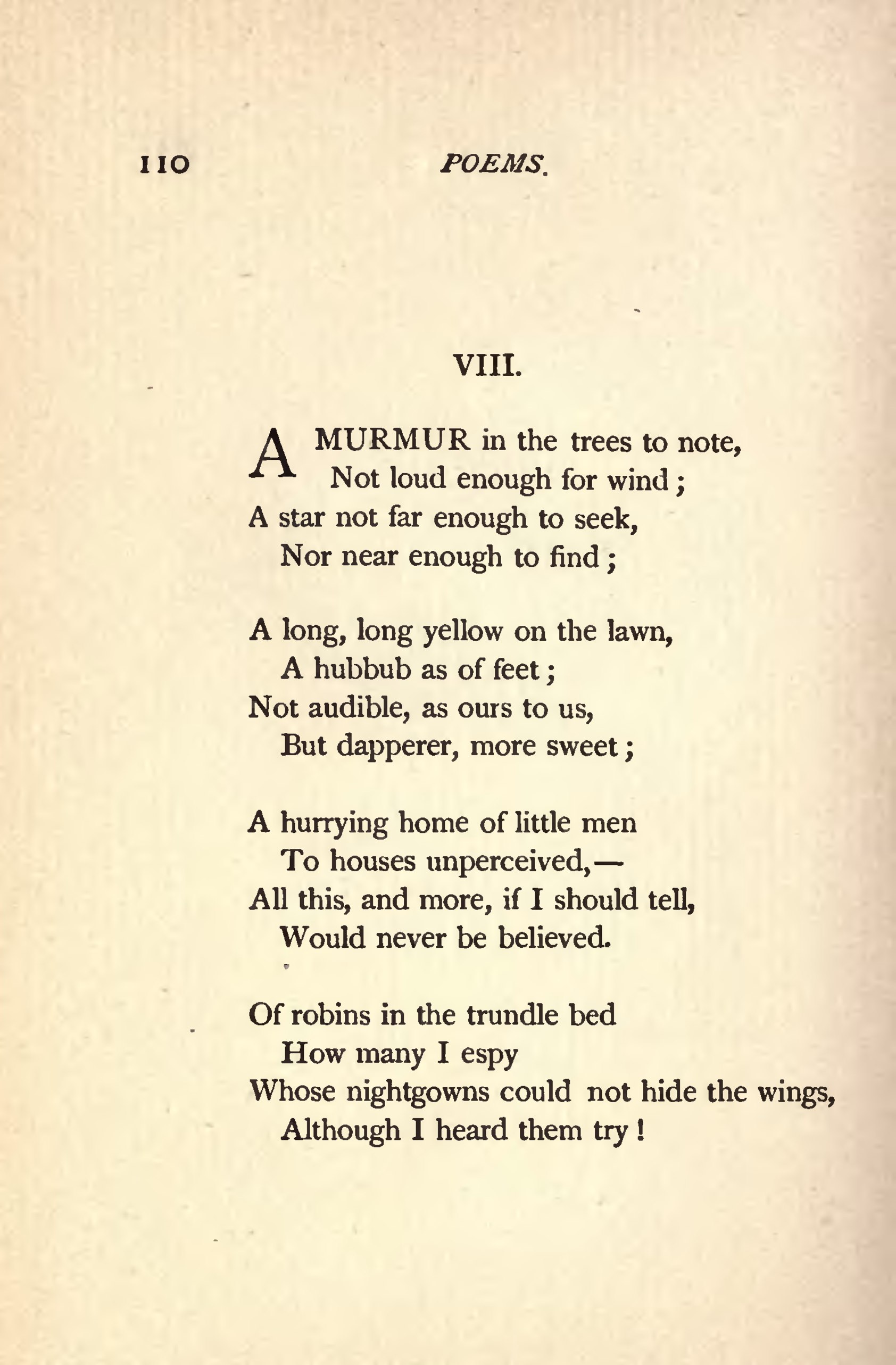 Literature, art and song: Moore's melodies and American poems; . While she  stole thro the gardenease was growing,She culld some, and kissd off its  nigAnd a rose, further on, lookd so