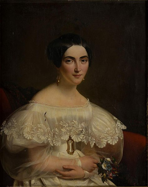 File:Emma Destailleur, wife of Antoine Le Roux de Lincy, by Louise Adelaide Desnos.jpg