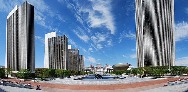 Empire State Plaza (looking northeast)