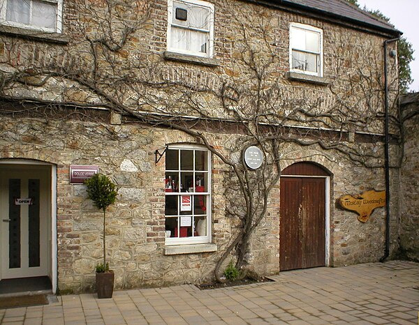 Site of Rathfarnham workshop, Marley Park courtyard