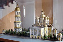 Scale model of the Vladimirskaya Church in Saint Petersburg FR Petersburg, sobor Wladimirski, in, makieta, 2013.08.22, fot. I. Nowicka (5) CORR.jpg
