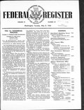 Thumbnail for File:Federal Register 1956-05-08- Vol 21 Iss 89 (IA sim federal-register-find 1956-05-08 21 89).pdf