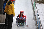 Deutsch: 2. und finaler Lauf der Juniorinnen bei den 33. FIL Juniorenweltmeisterschaften 2018 in Altenberg/Erzgebirge am 1. Februar 2018 (Namen der Abgebildeten in den Kategorien) English: 2nd and final run female juniors at the 2018 33th FIL Junior World Championships at Februar 1st alt Altenberg, Germany (names in categories)