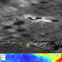 Vorschaubild für Datei:First LROC Stereo Results (LROC95 - apollo16 topo).png