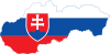 Флаг-карта Словакии.svg
