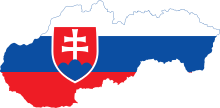 Flag-map of Slovakia.svg