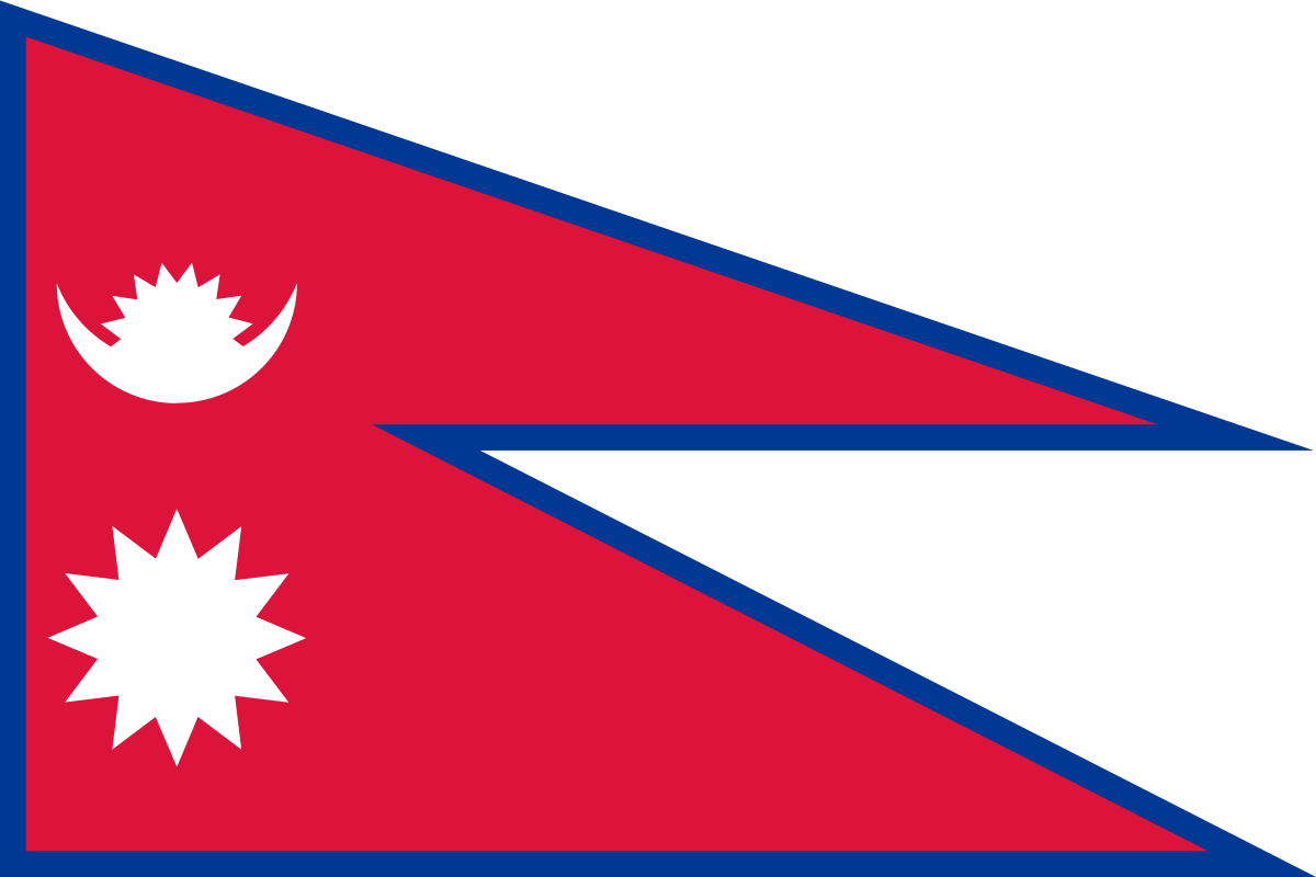 Download File:Flag of Nepal (stretched, aspect ratio 3-2).svg ...