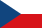 Bandera na ning Czech Republic