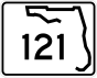 Značka státní silnice 121