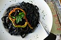 * Nomination Food on Mallorca - black Spaghetti (Spaghetti al nero di Sepia) --Kritzolina 07:33, 17 February 2024 (UTC) * Promotion  Support Good quality. --Rangan Datta Wiki 15:52, 17 February 2024 (UTC)